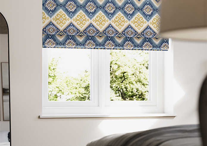 Navajo, Indigo - Roman Blind - Image 5